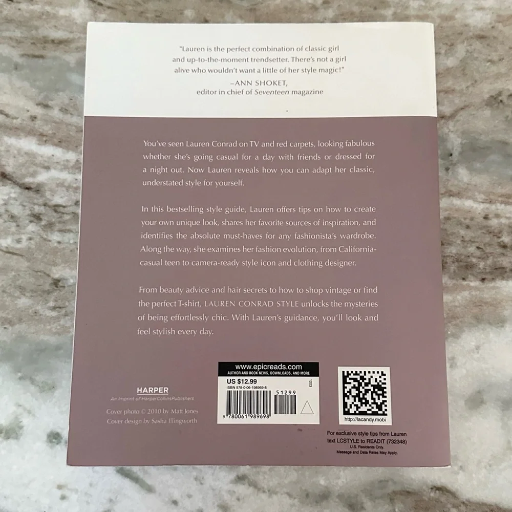 LC Lauren Conrad Style / Fashion Book